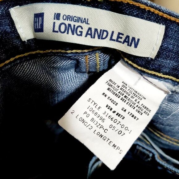 Gap Long and Lean Blue Denim Bermuda Shorts - Picture 6 of 6